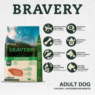 Изображение 2 - Bravery Chicken Medium&Large Adult