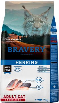 Изображение 1 - Bravery Herring Adult Cat Sterilized