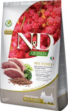 Изображение 1 - Farmina N&D Quinoa Sterilized Adult Mini Качка з кіноа