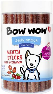 Изображение 1 - Bow Wow Jelly Snack Meaty cross з яловичиною
