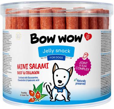 Изображение 1 - Bow Wow Jelly Snack Mini salami з яловичиною