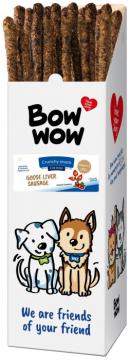 Изображение 2 - Bow Wow Crunchy Goose Liver Snack Sausage з гусячою печінкою