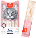 Wanpy Cat Creamy Lickable Treats Tuna & Shrimp