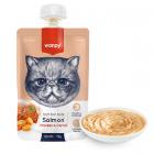 Wanpy Cat Salmon Chicken & Carrot крем-пюре