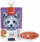 Wanpy Dog Duck Carrot & Pea крем-пюре