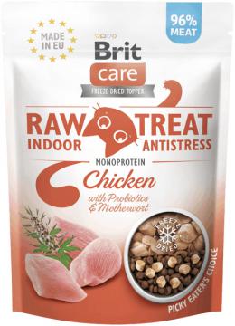 Изображение 1 - Brit Raw Treat Cat Indoor&Antistress Курка з пустирником