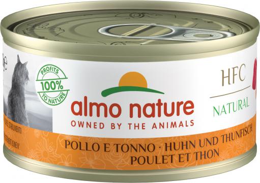 Изображение 1 - Almo Nature HFC Cat Natural тунець курка з тунцем