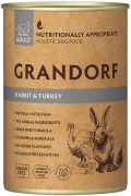 Grandorf Rabbit & Turkey Adult вологий корм