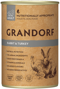 Изображение 1 - Grandorf Rabbit & Turkey Adult вологий корм