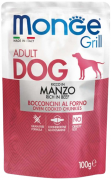 Monge Dog Grill Bocconcini Желе з яловичиною
