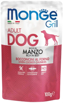 Изображение 1 - Monge Dog Grill Bocconcini Желе з яловичиною