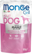 Monge Dog Grill Bocconcini Желе зі свининою
