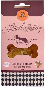 Изображение 1 - Natural Dried Bakery Печиво з куркою, морквою та базиліком