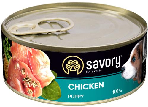 Изображение 2 - Savory Dog All breeds Puppy Chicken pate