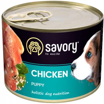 Изображение 1 - Savory Dog All breeds Puppy Chicken pate