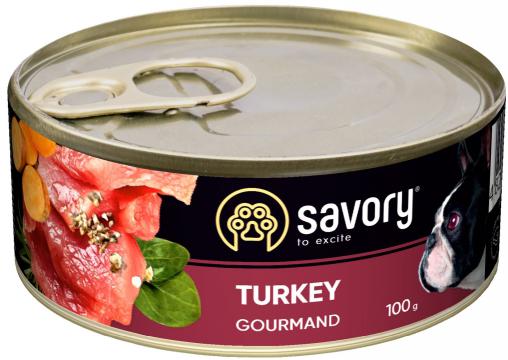 Изображение 2 - Savory Dog Gourmand Turkey pate