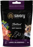 Savory Soft Snacks Sterilized Lamb and Blueberries