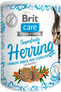 Изображение 1 - Brit Care Cat Superfruits Ласощі з оселедцем