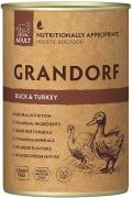 Grandorf Duck & Turkey Adult вологий корм 