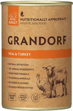 Изображение 1 - Grandorf Veal & Turkey Adult вологий корм