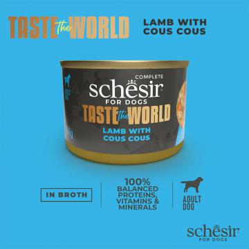 Изображение 3 - Schesir Dog Taste the World Ягня з кускусом в бульйоні