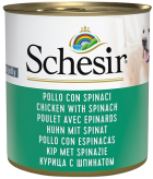 Schesir Dog Курка зі шпинатом в желе