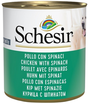 Изображение 1 - Schesir Dog Курка зі шпинатом в желе