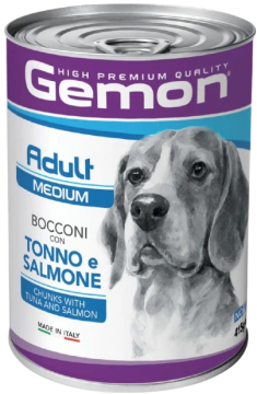 Изображение 1 - Gemon Medium Adult кусочки с тунцом и лососем