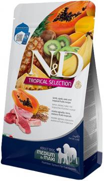 Изображение 1 - Farmina N&D LG Adult Medium and Maxi Tropical selection з Бараніною