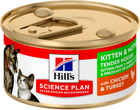 Изображение 1 - Hill's SP Kitten & Mother з куркою та індичкою
