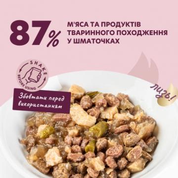 Изображение 3 - Delickcious Шматочки з ягнятиною, курячим філе і спаржею в желе