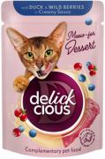 Delickcious Пластівці з качкою та лісовими ягодами у вершковому соусі