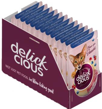 Изображение 2 - Delickcious Пластівці з качкою та лісовими ягодами у вершковому соусі