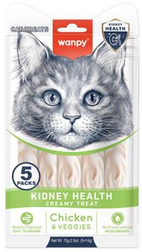Изображение 1 - Wanpy Cat Functional Creamy Lickable Treat Kidney Health