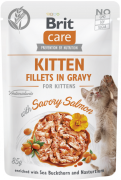 Brit Care Cat Pouch Kitten Лосось у соусі
