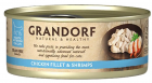 Grandorf Cat Chicken Fillet and Shrimps Вологий корм