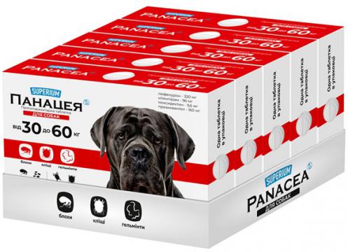 Изображение 2 - Superium Панацея таблетки для собак вага 30-60 кг