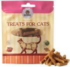Natural Treats For Cats Снеки з оселедцем, лососем та яблуком