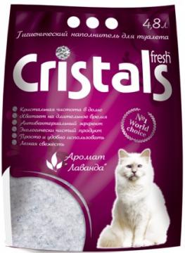 Изображение 1 - Cristals Fresh силікагелевий наповнювач