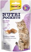GimCat Nutri Pockets ласощі з качкою і мультивітаміном