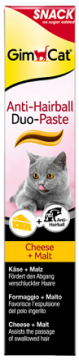 Изображение 2 - GimCat Anti Hairball Duo paste паста вовняна з сиром