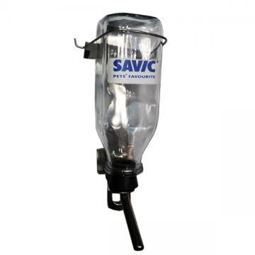 Изображение 1 - Savic Glass Bottle пляшка з кріпленням в клітку