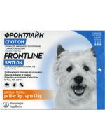 Frontline Spot On S для собак весом 2-10 кг