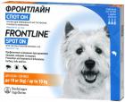 Frontline Spot On S для собак вагою 2-10 кг