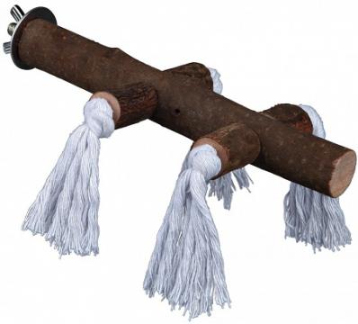 Изображение 1 - Trixie Perch with Rope жердинка дерев'яна з мотузками