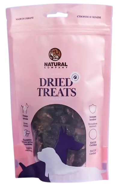 Natural Dried Treats Печінка яловича нарізана