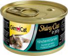 GimCat ShinyCat Консервы цыпленок с креветками