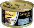 GimCat ShinyCat Консервы тунец с креветками