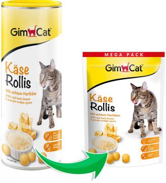 Изображение 2 - GimCat Käse Rollis лакомство с сыром мультивитаминное