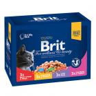 Brit Premium Pouch Cat Ассорти Семейное 4 вкуса